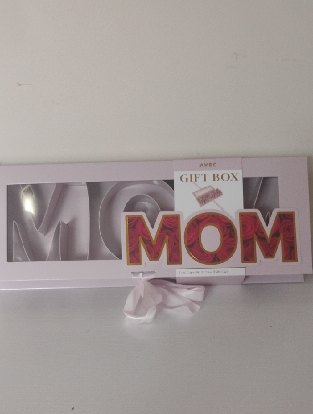 Mom Gift Box Bath & Body Set - Light Pink